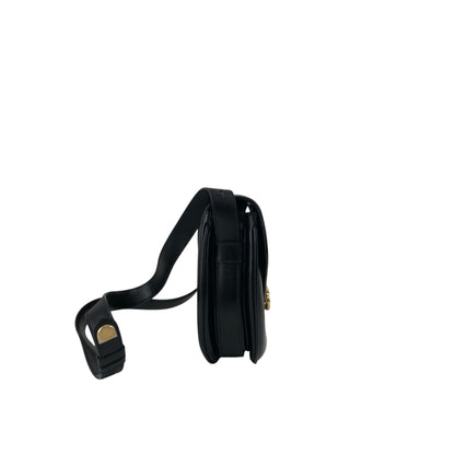 CELINE Blason Shoulder bag Black Vintage a6pwvz