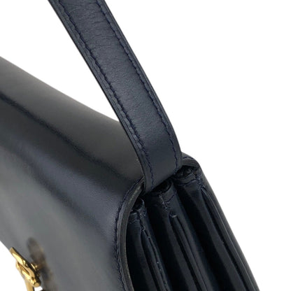 CELINE Carriage 肩背包 海軍藍 復古 cj4csv