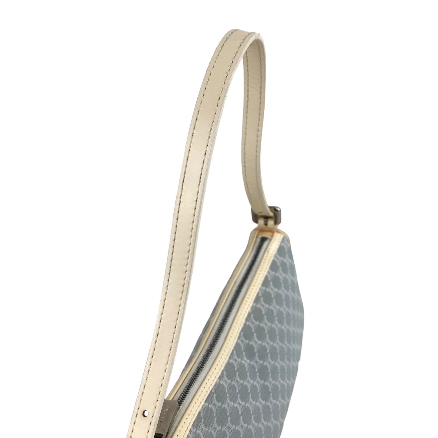 CELINE Macadam Shoulder bag Hobobag Light Blue Vintage c2caxc