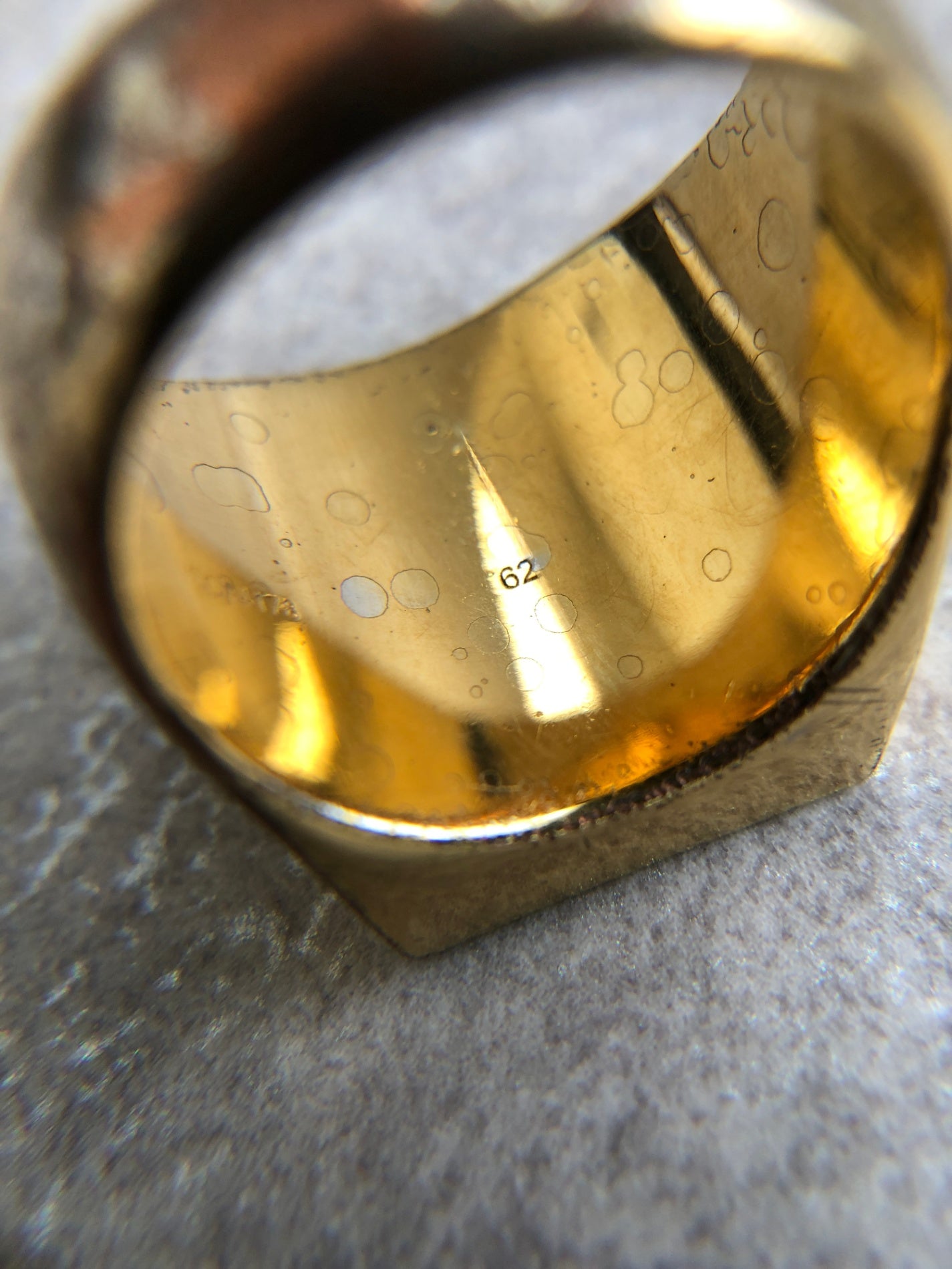 CELINE Ring Gold Vintage 2faadb