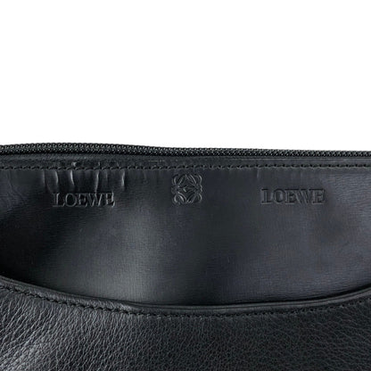 LOEWE Anagram Shoulder bag Black Vintage sxpusg