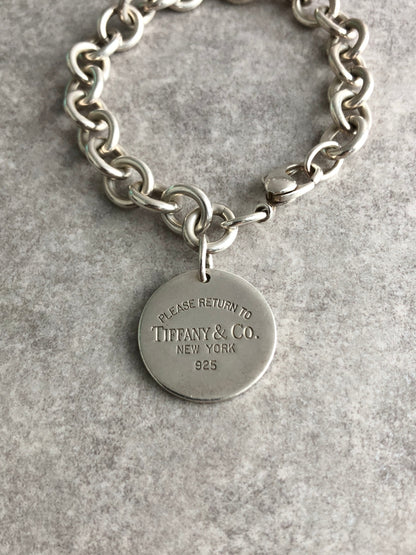 Tiffany & Co. SILVER925 Bracelet Silver Vintage rifg2u