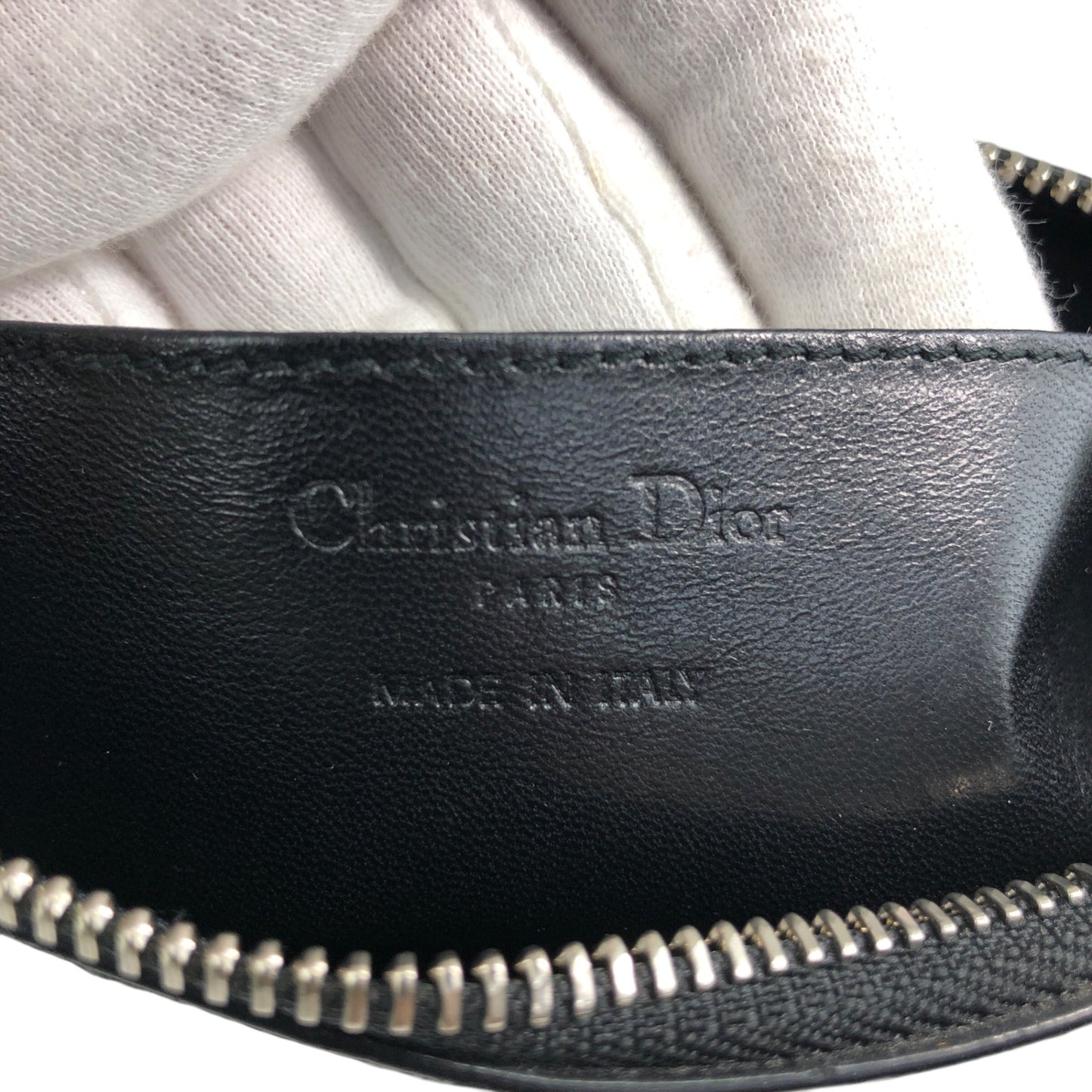 Christian Dior Trotter Small Chain Handbag Black Vintage 5zy6xf
