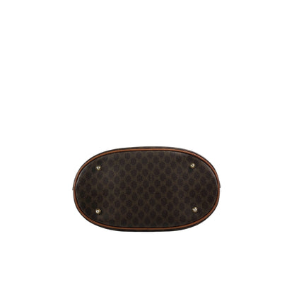 CELINE Macadam Blason Totebag Brown Vintage 53y3ej