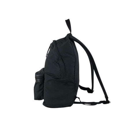 Yves Saint Laurent Logo Backpack Black Vintage 7tw3dp