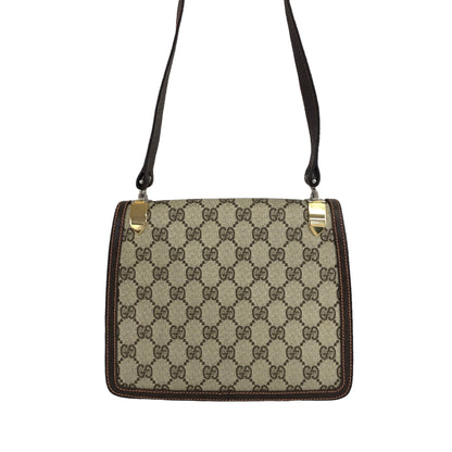 GUCCI GG Pattern Shoulder bag Beige Vintage m43bwz