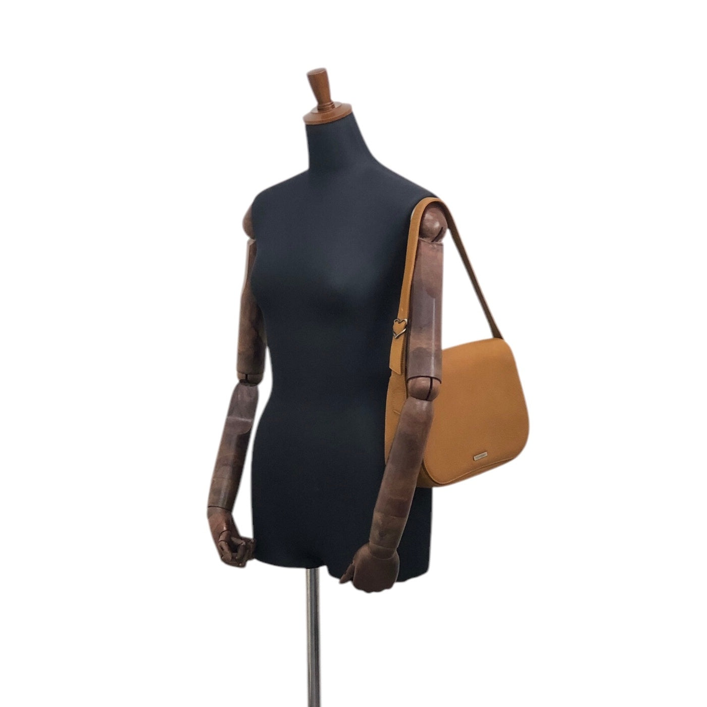 Yves Saint Laurent Logo Shoulder bag Brown Vintage 24deyg