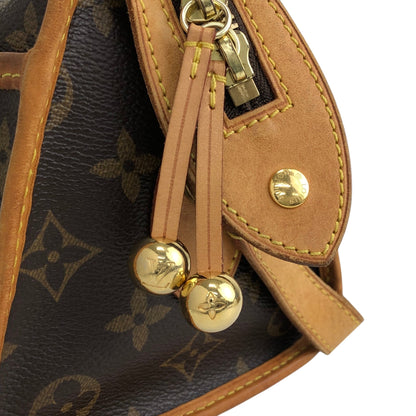 LOUIS VUITTON Monogram Shoulder bag Brown M40009 Vintage ebiiea