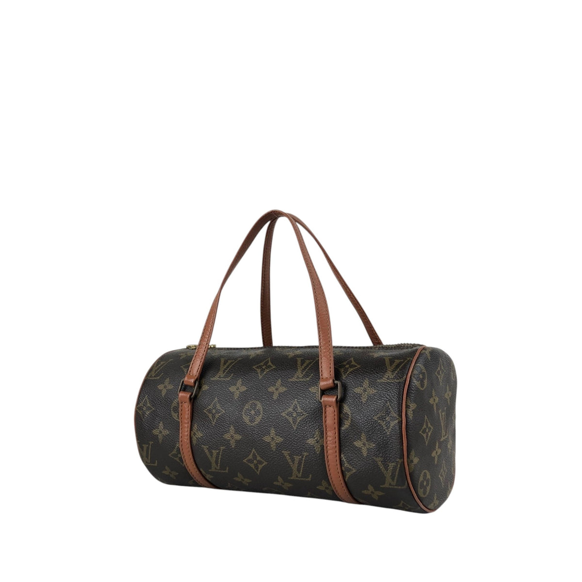 LOUIS VUITTON Monogram Handbag Brown M51386 Vintage v8pnbm