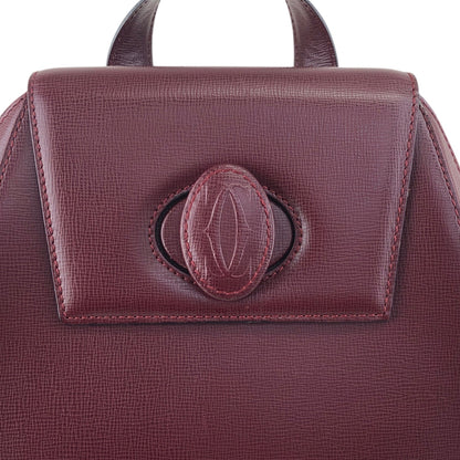 Cartier Turn Lock Backpack Bordeaux Vintage bzjsdj