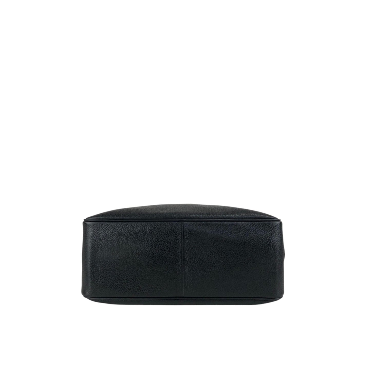 BURBERRY Logo Small Boston bag Handbag Black Vintage ny3hki