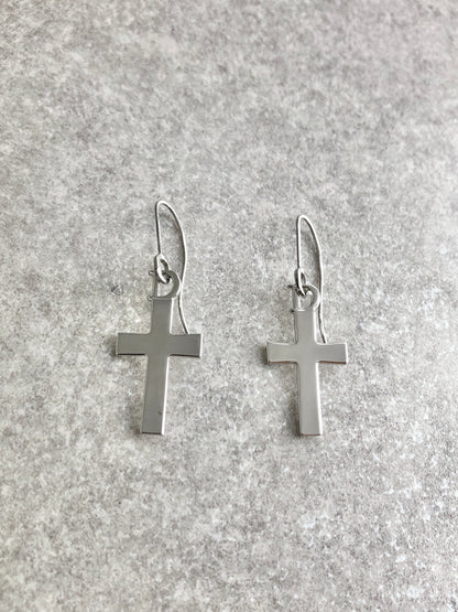 Christian Dior Cross Motif Pierced Silver Vintage 3djpuu
