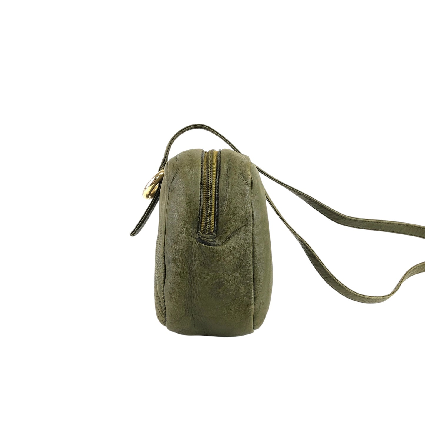 LOEWE Anagram Shoulder bag Khaki Vintage 3fvsx5