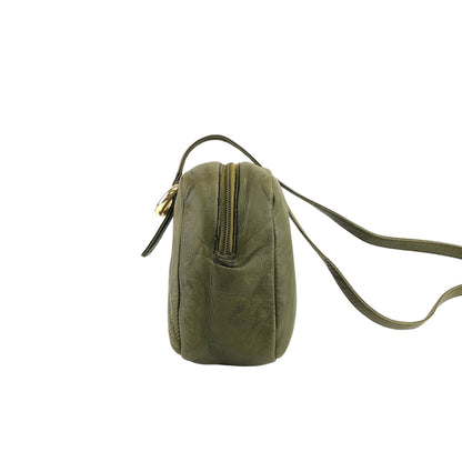 LOEWE Anagram Shoulder bag Khaki Vintage 3fvsx5