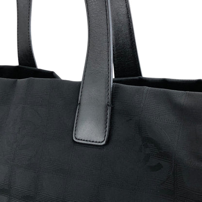CHANEL New Travel Line Totebag Black Vintage j88xfn