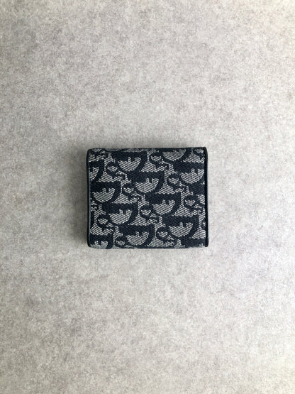 Christian Dior Trotter 折疊錢包 海軍藍 復古 azkkb6