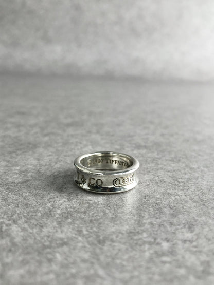 Tiffany & Co. SILVER925 Ring Silver Vintage eeebb6
