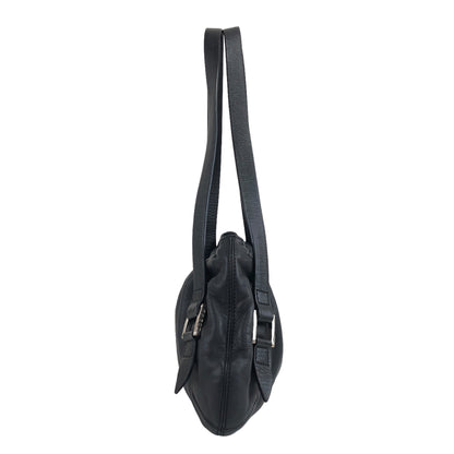 LOEWE Anagram Shoulder bag Black Vintage u7nfzt