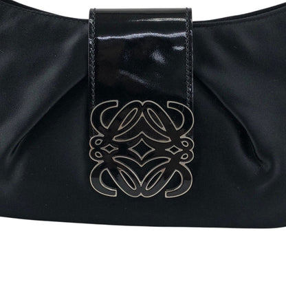LOEWE Anagram Logo Small Handbag Black Vintage 3tugtm