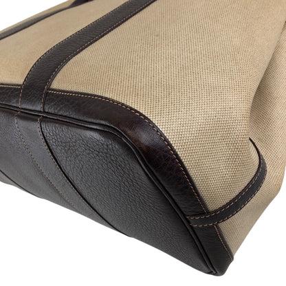 HERMES Totebag Beige Vintage ixgnpz