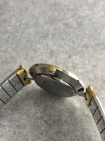 Christian Dior Logo Quartz Watch Silver 3026 Vintage sxevgu