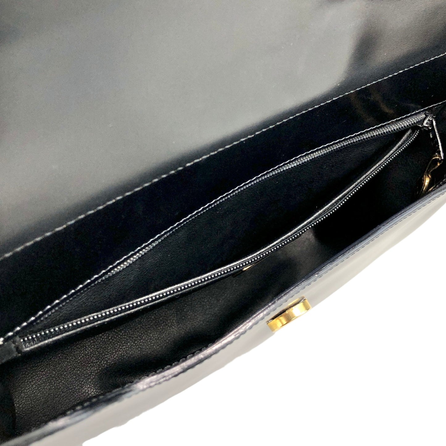 Christian Dior Logo Shoulder bag Black Vintage n2ss5w