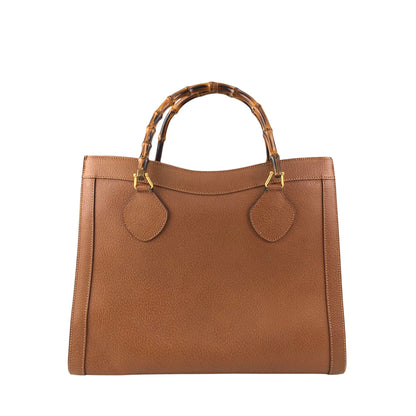 GUCCI Bamboo Handbag Brown Vintage  mxx3h2