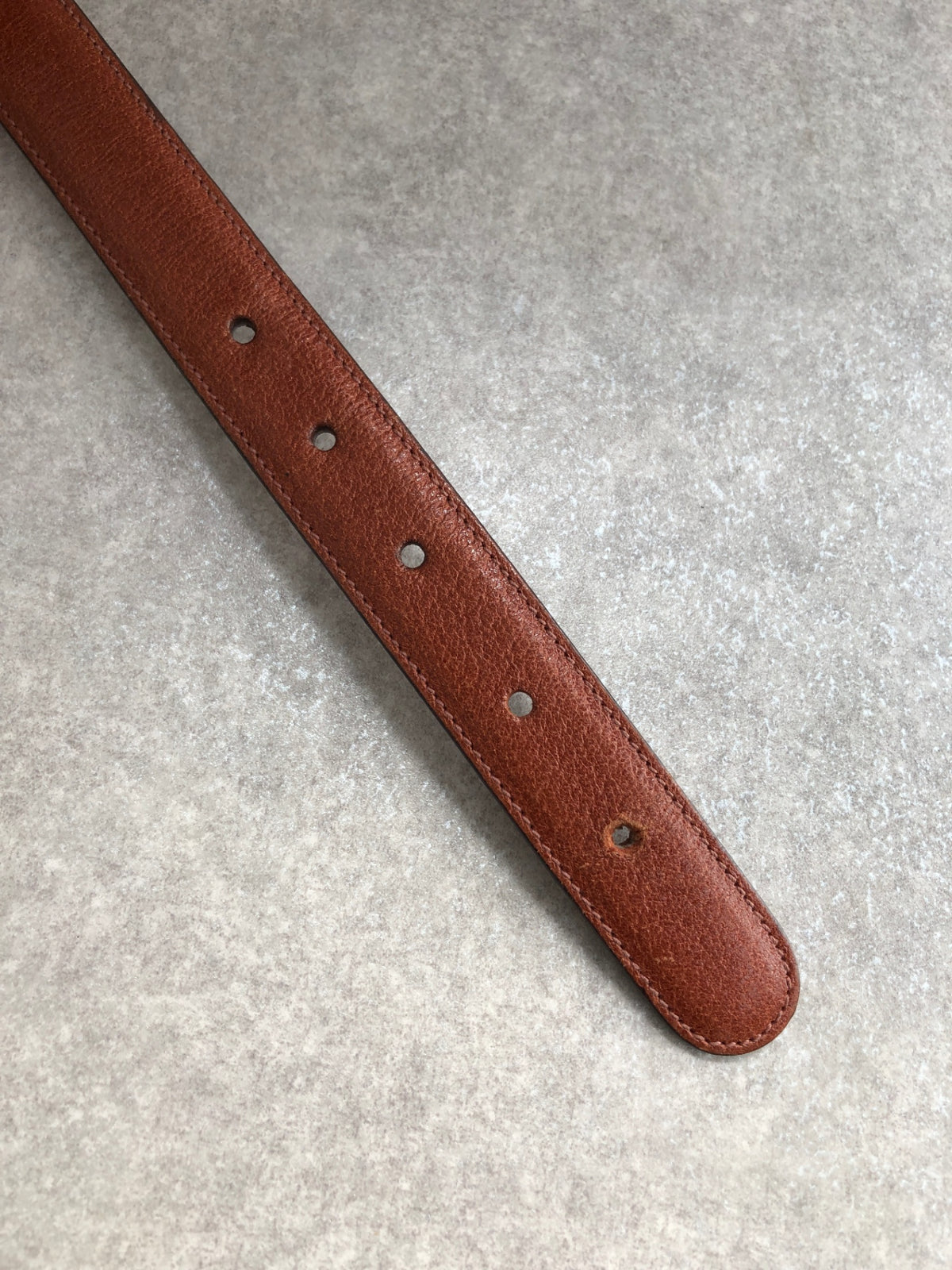 GUCCI Bamboo Belt Brown Vintage ybzhs2