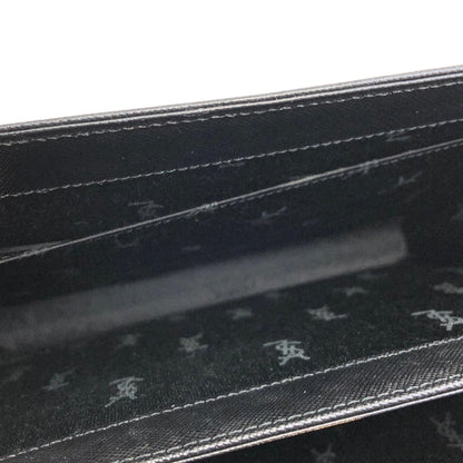 Yves Saint Laurent YSL Logo Leather Two-way Handbag Shoulder bag Black Vintage ffwsya