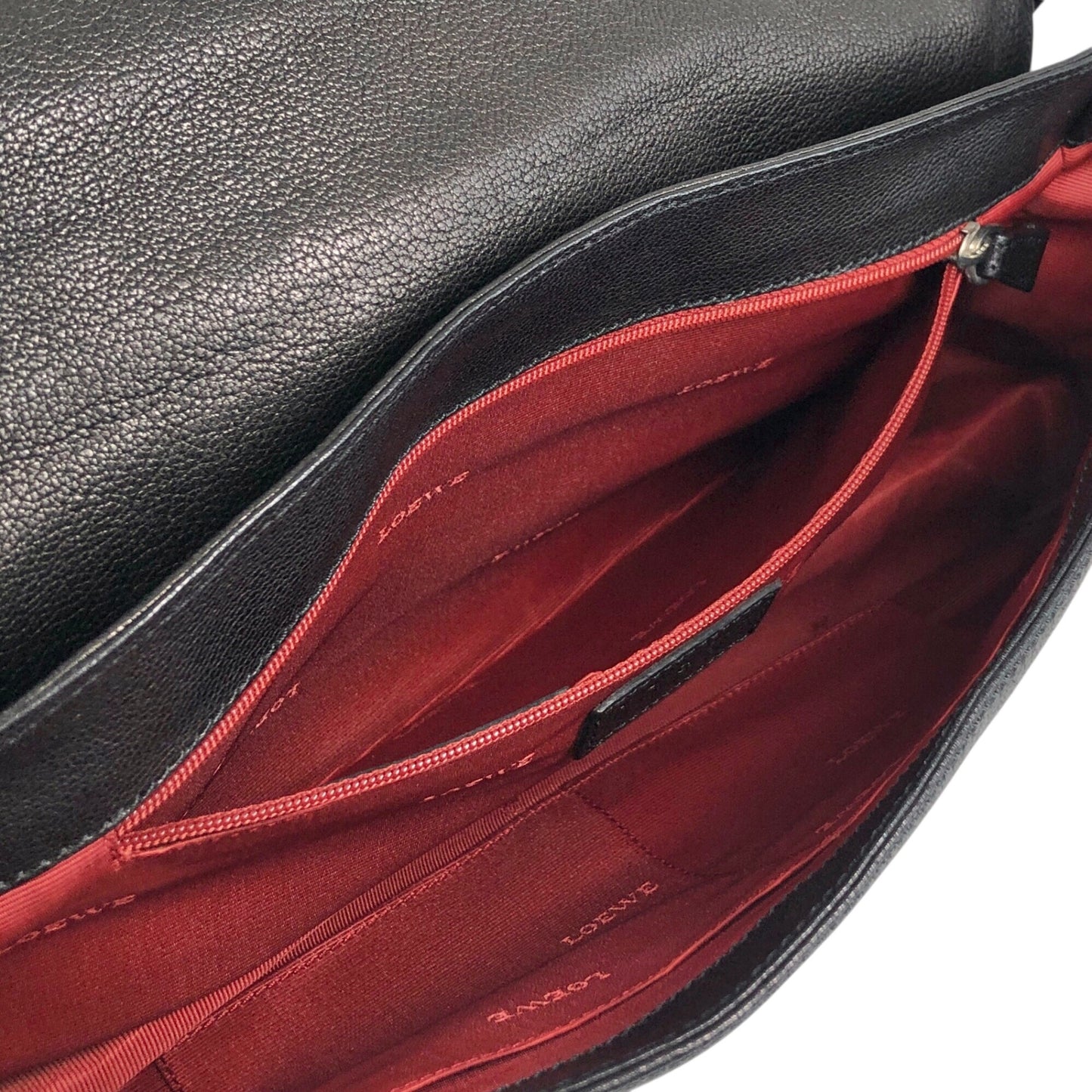 LOEWE Anagram Shoulder bag Black Vintage nw22j6