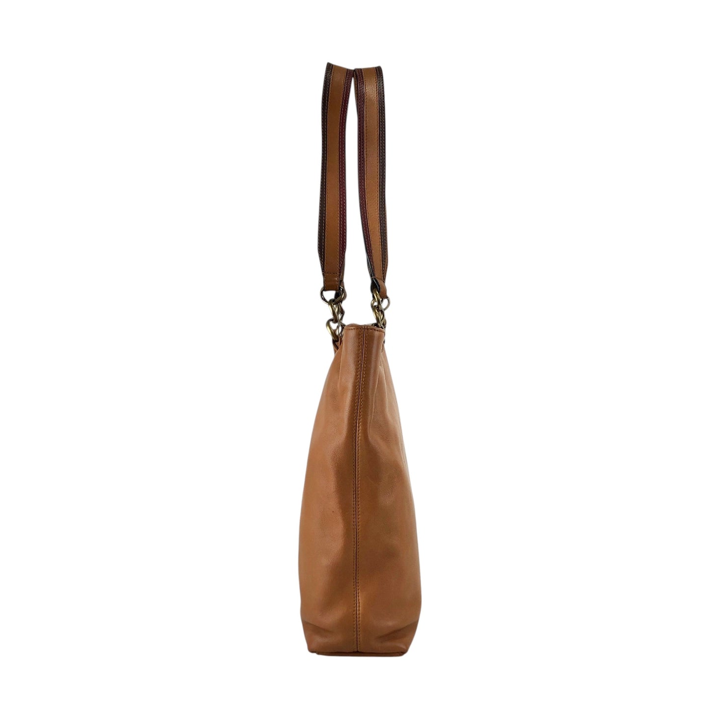 CHANEL Coco Mark Totebag Brown Vintage xu5xvk