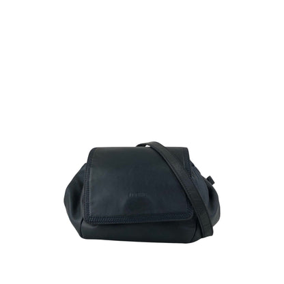 LOEWE Logo Shoulder bag Navy Vintage k4pn8w