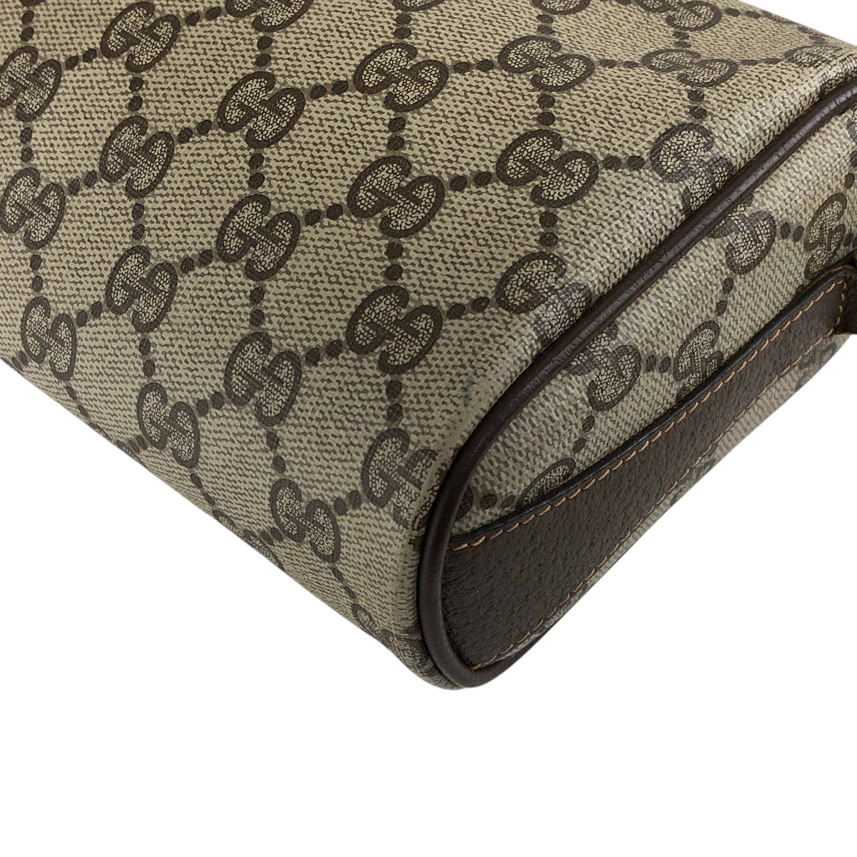 GUCCI Sherry Line Shoulder bag Beige Vintage 7bz4rt