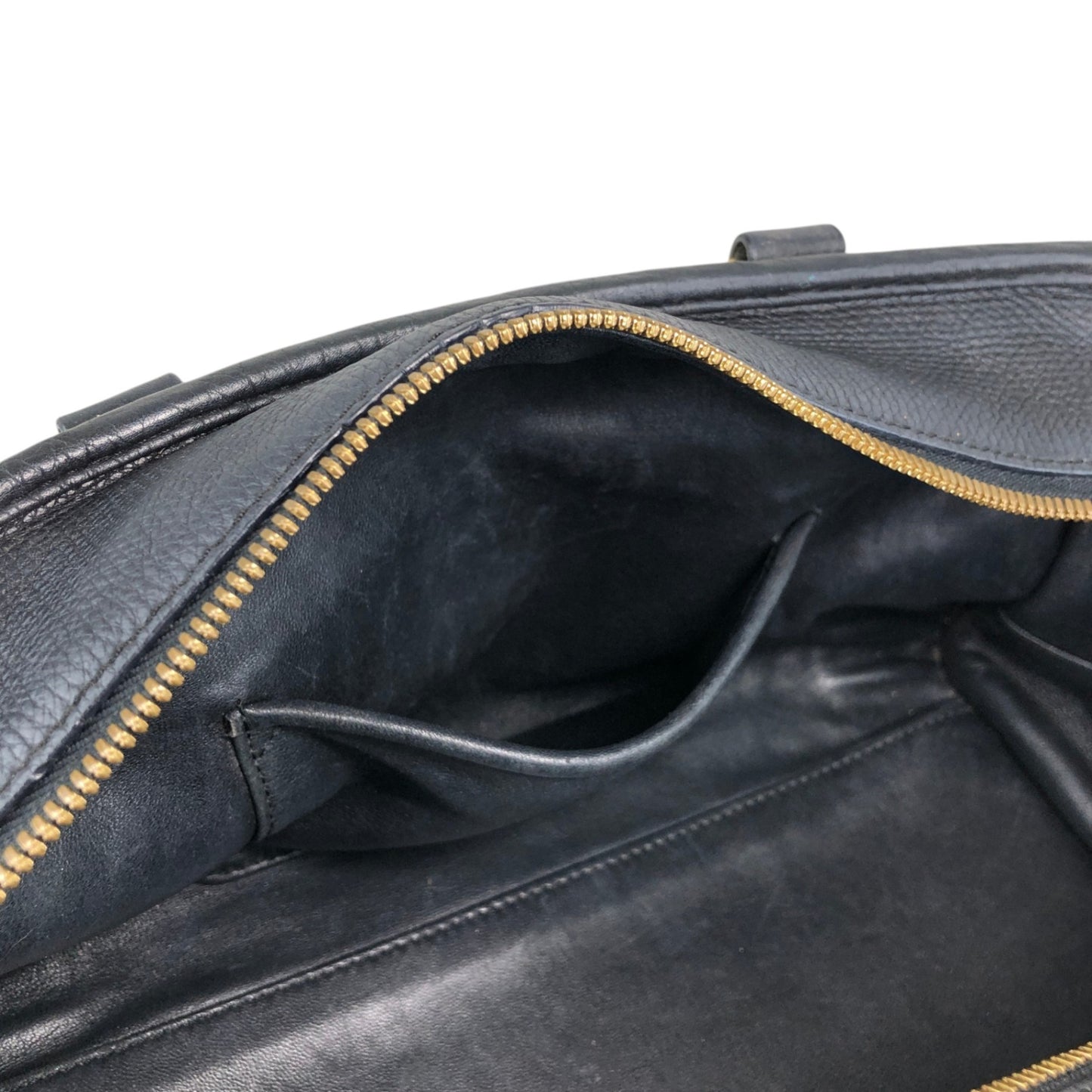 LOEWE Amazona28 Anagram Handbag Boston bag Black Vintage n43dbr