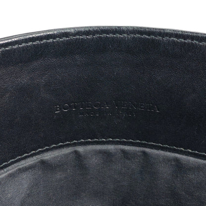 Bottega Veneta Intrecciato Shoulder bag Black Vintage zn3au7