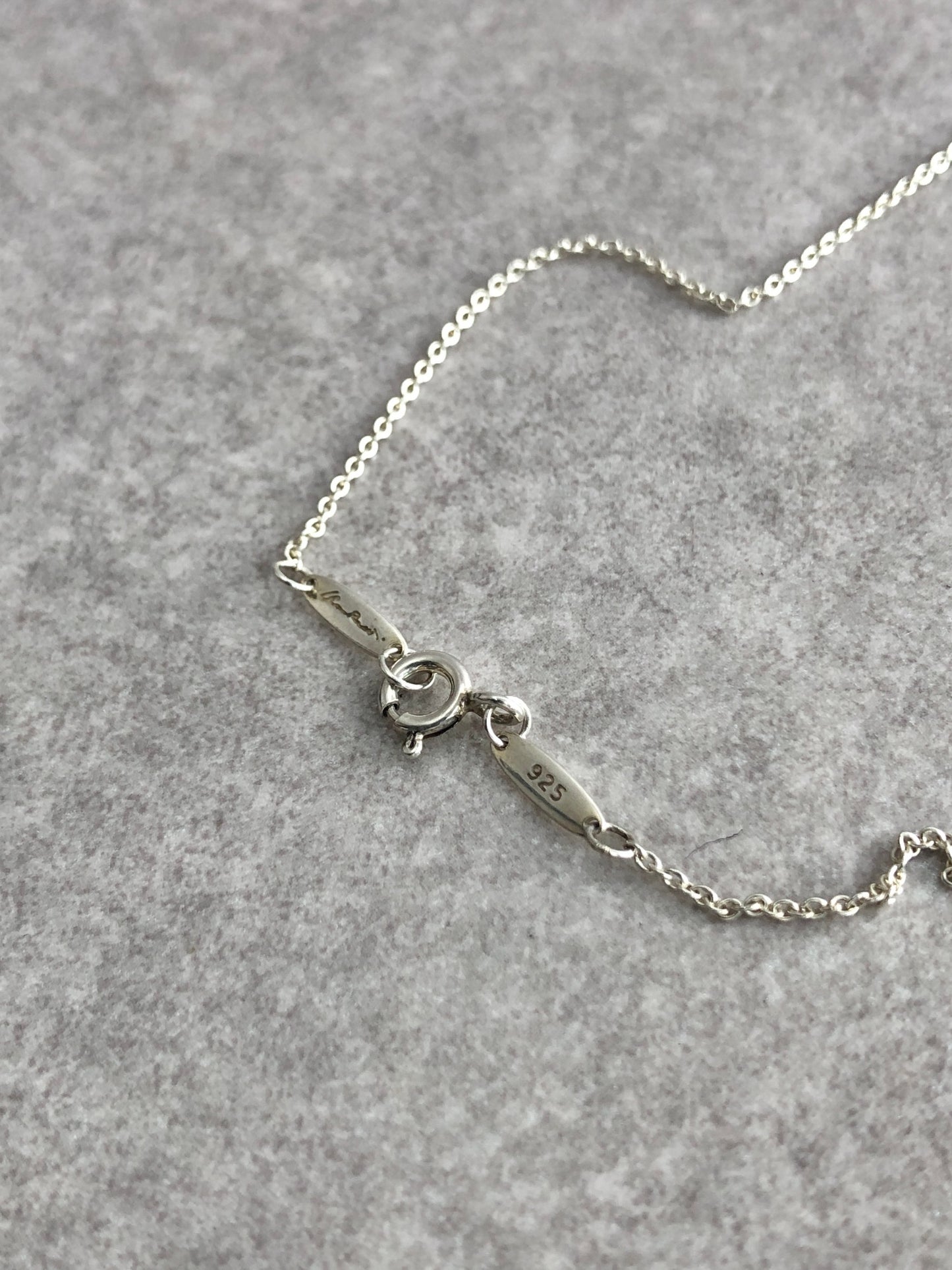 Tiffany & Co. SILVER925 Necklace Silver Vintage 56ejb4