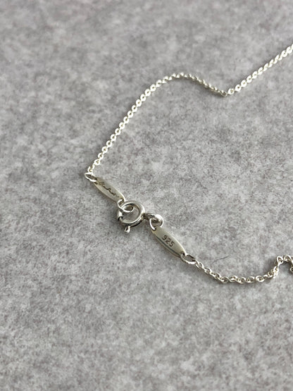 Tiffany & Co. SILVER925 Necklace Silver Vintage 56ejb4