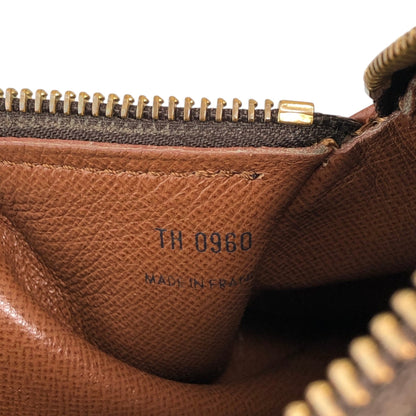 LOUIS VUITTON Monogram Handbag Brown Vintage dwmmh5