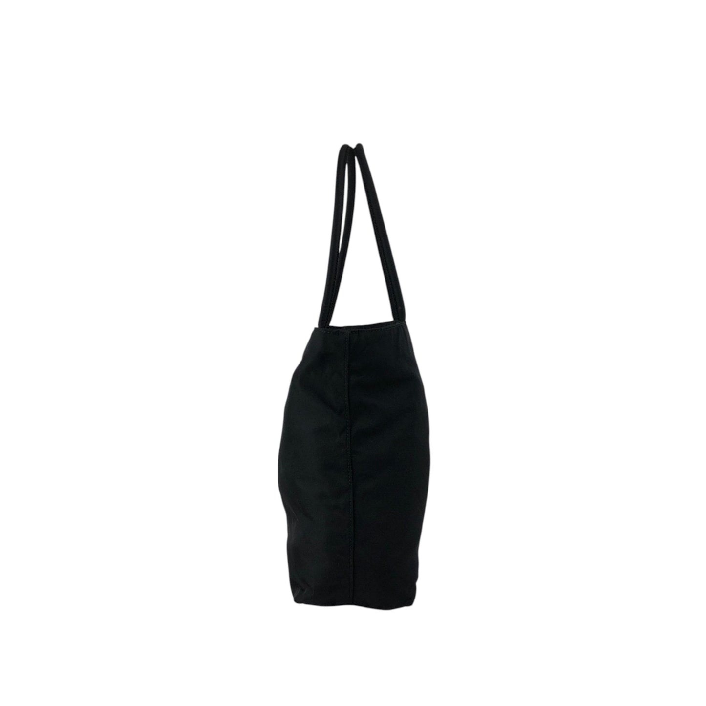 PRADA Tessuto Triangle Logo Totebag Black Vintage xn2y5c