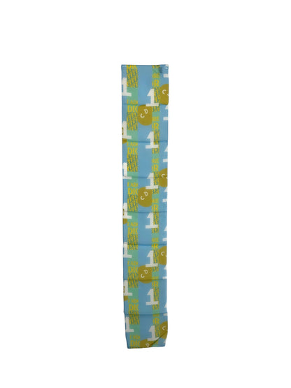 Christian Dior Trotter Silk Scarf Yellow×Blue Vintage 5xvrtn