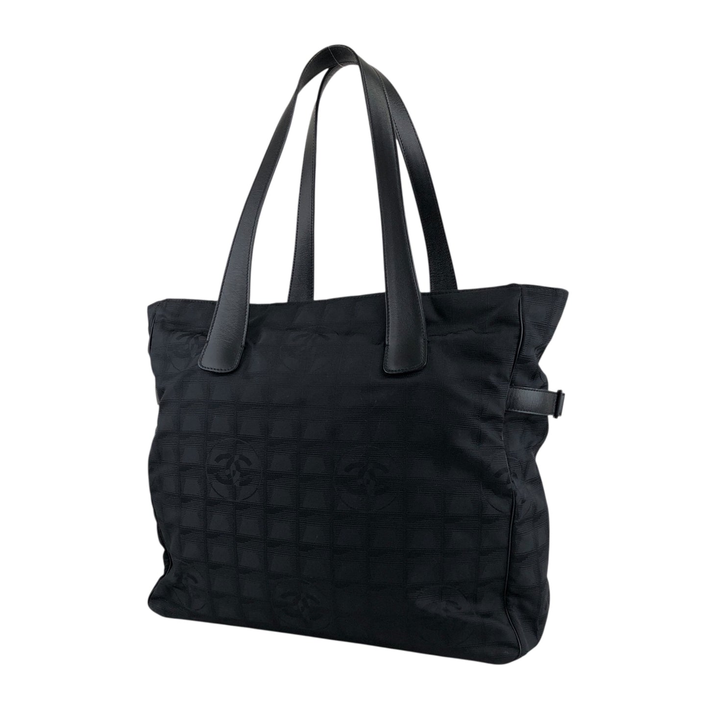CHANEL New Travel Line Totebag Black Vintage udc3tm
