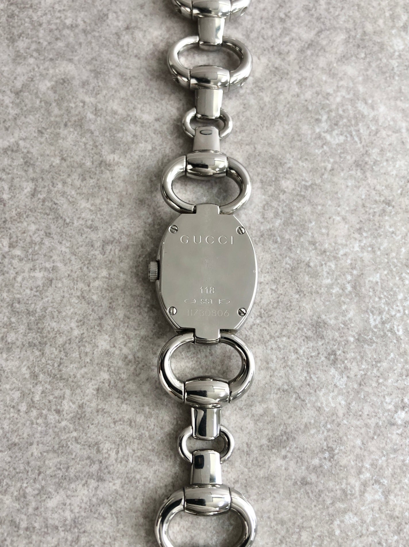 GUCCI Watch Silver Vintage mvdcrt