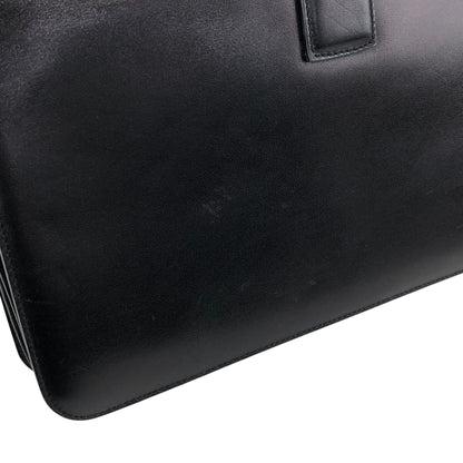 CELINE Horse Carriage Shoulder bag Black Vintage nwv32c