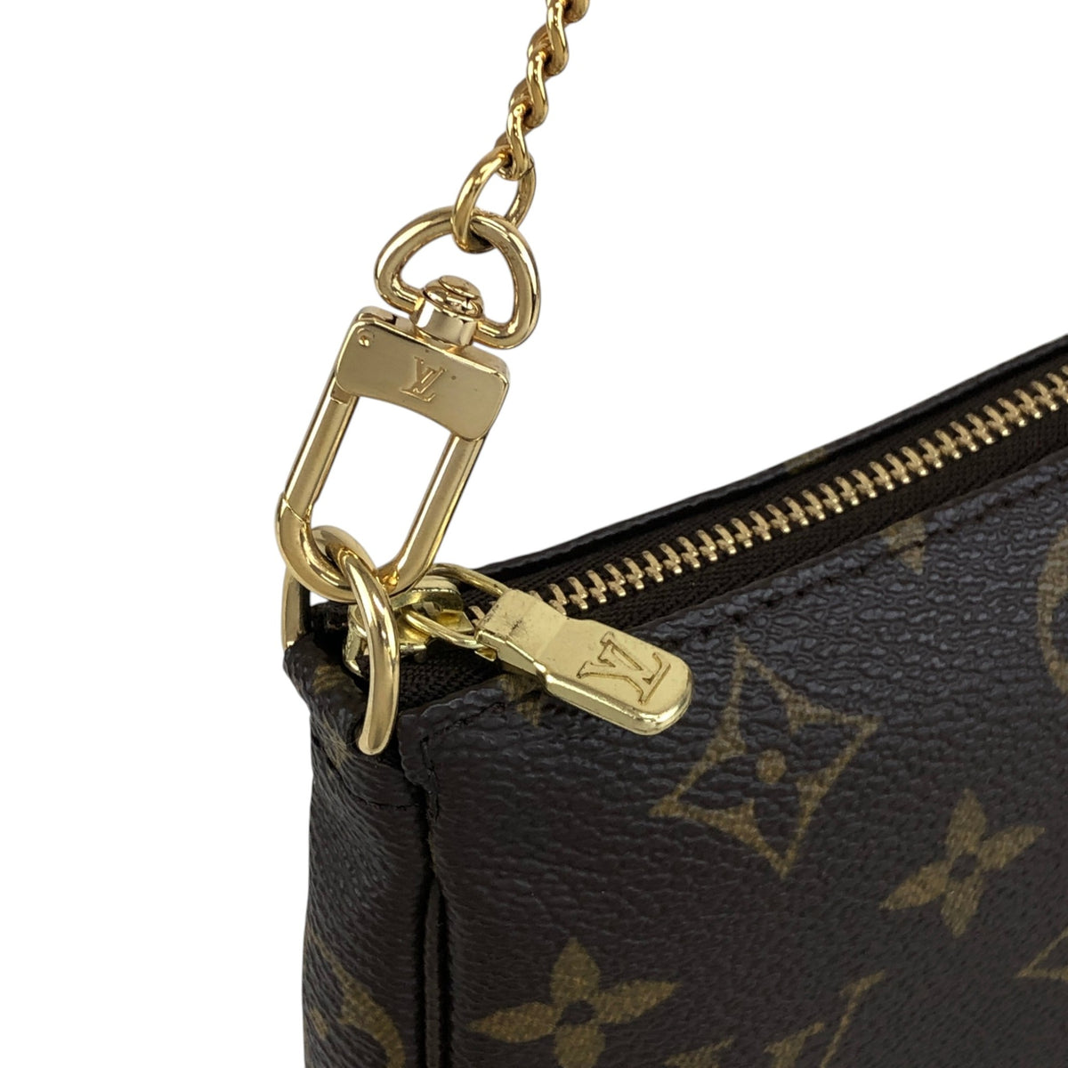 LOUIS VUITTON Monogram Shoulder bag Brown M58009 Vintage 42tzhs