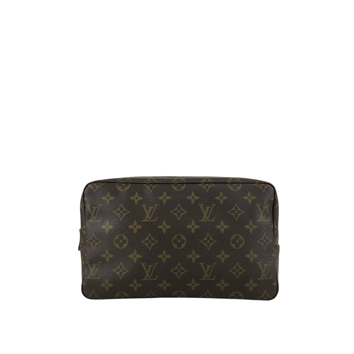 LOUIS VUITTON Monogram Clutch bag Brown Vintage ptjznr