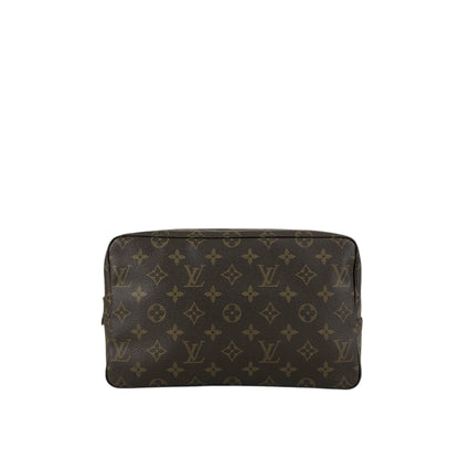 LOUIS VUITTON Monogram Clutch bag Brown Vintage ptjznr