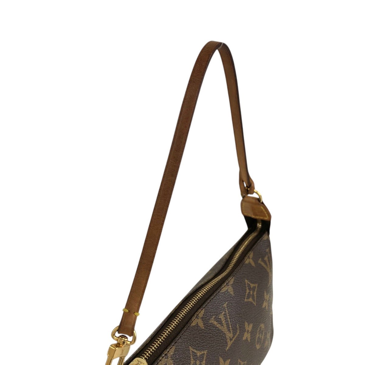 LOUIS VUITTON Monogram Small Handbag Brown M51980 Vintage 3w2pzj