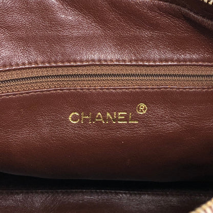 CHANEL Matelasse Coco Mark Shoulder bag Brown Vintage 4u7hig