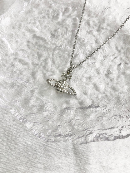 Vivienne Westwood Necklace Silver 169164 Vintage yb3aig