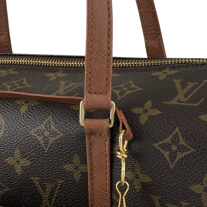 LOUIS VUITTON Monogram Handbag Brown M51365 Vintage zykjuk